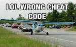 Wrong cheat code