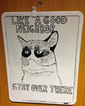 LIKE A GOOD NEIGHBOUR STAY OVER THERE