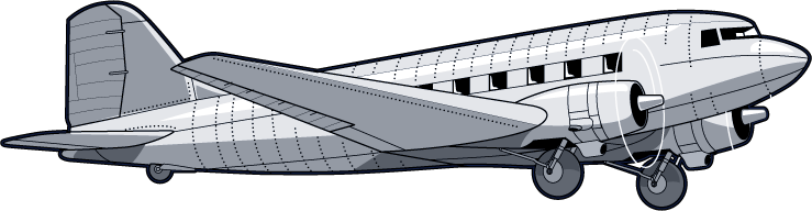 Dc-3 vector by boeingboeing2 on DeviantArt