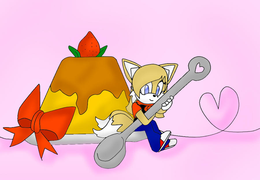 Pudin Drawing pudin by yukixtails on DeviantArt