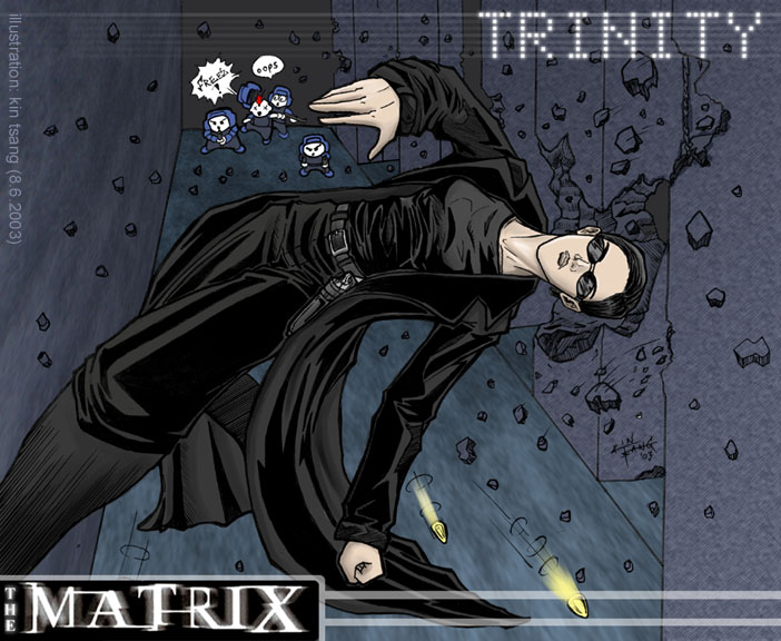 The Matrix - Trinity by k1n on DeviantArt
