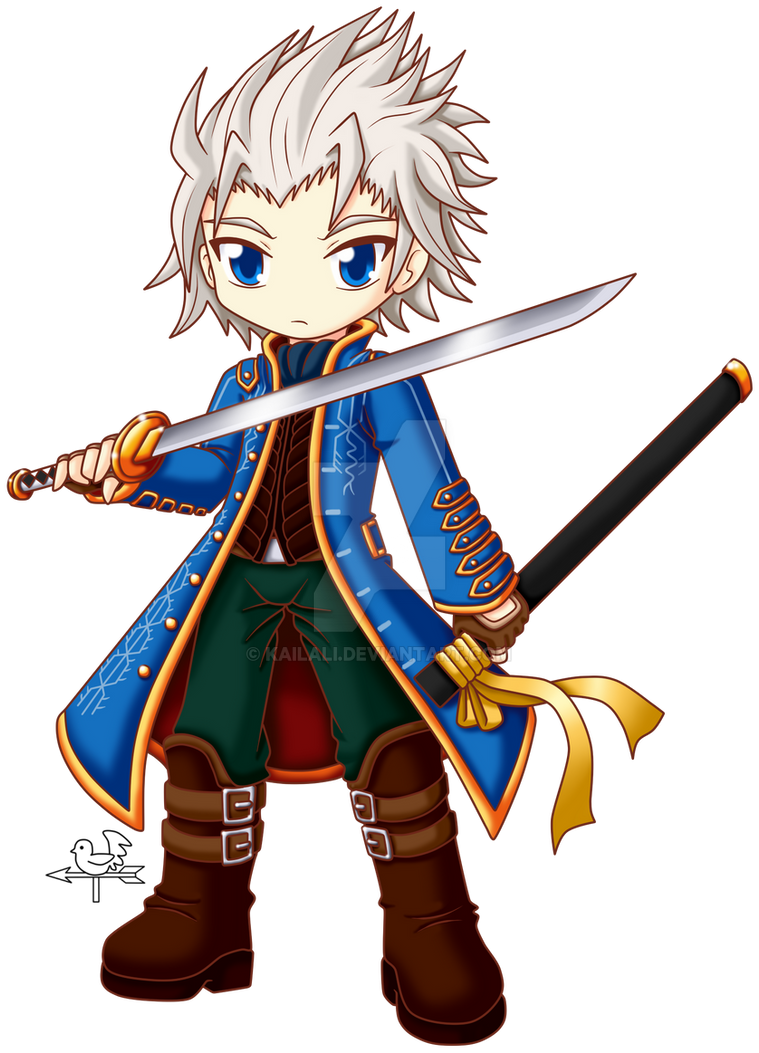 Devil May Cry - Valentines Day Vergil Devil May Cry, clipart, transparent,  png, images, Download