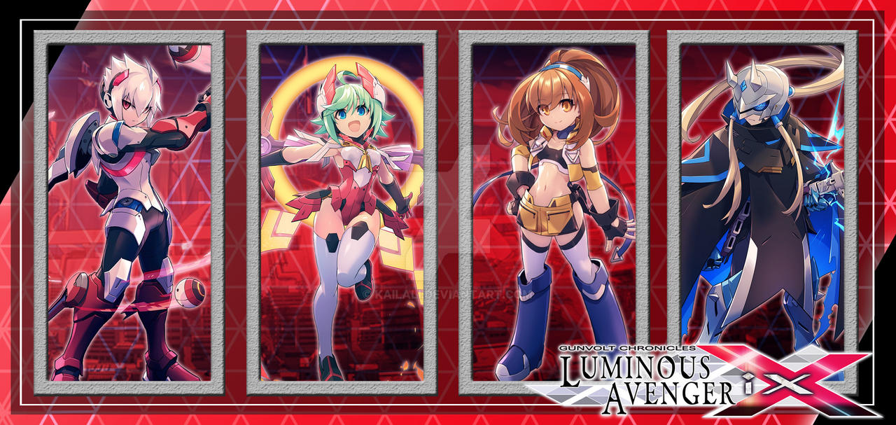 Luminous Avenger iX Characters by kailali on DeviantArt