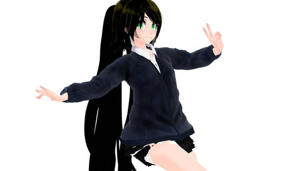 MMD Yuka! model DL!