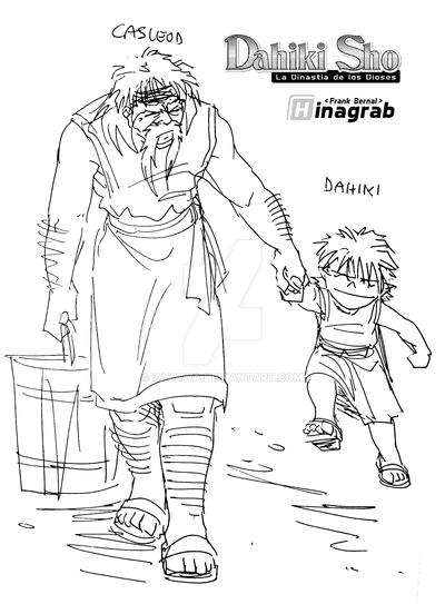 Dahiki and his adoptive grandpa