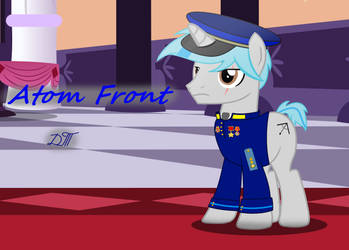 Lieutenant Atom Front. by TemerDzafarowo