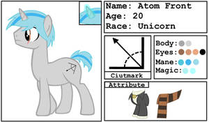 Background Sheet Atom Front by TemerDzafarowo