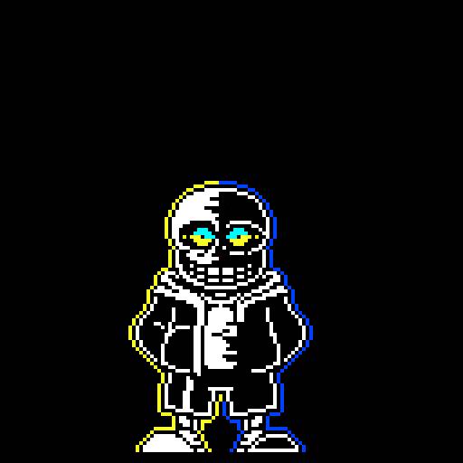 Dust Sans Battle Sprite by JesterBones4150 on DeviantArt