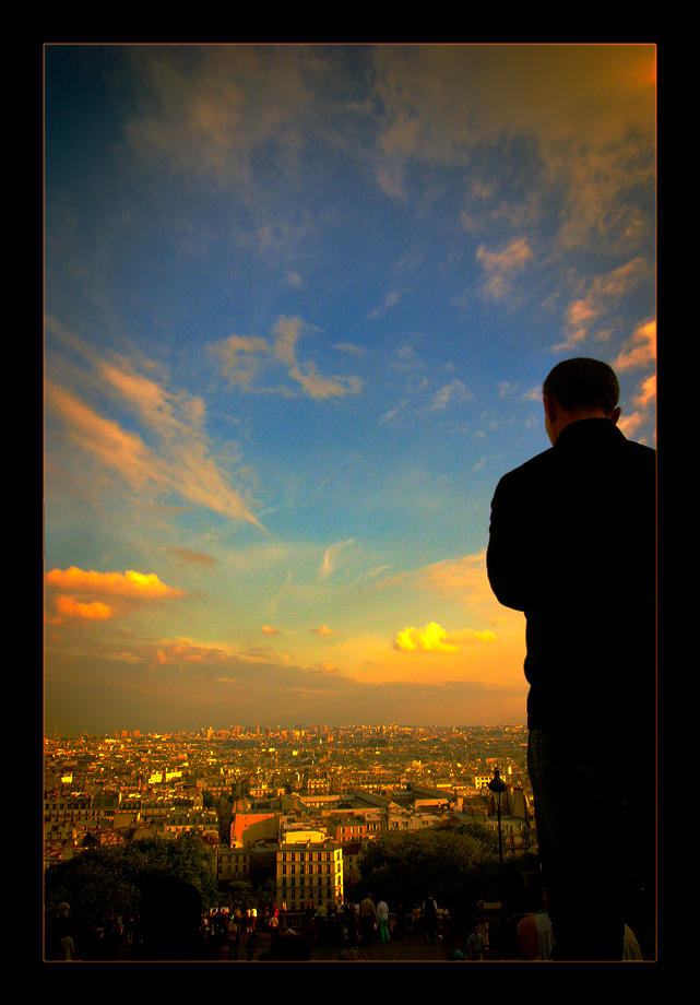 Atardeciendo en Paris