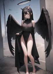 Black Hair  Angel