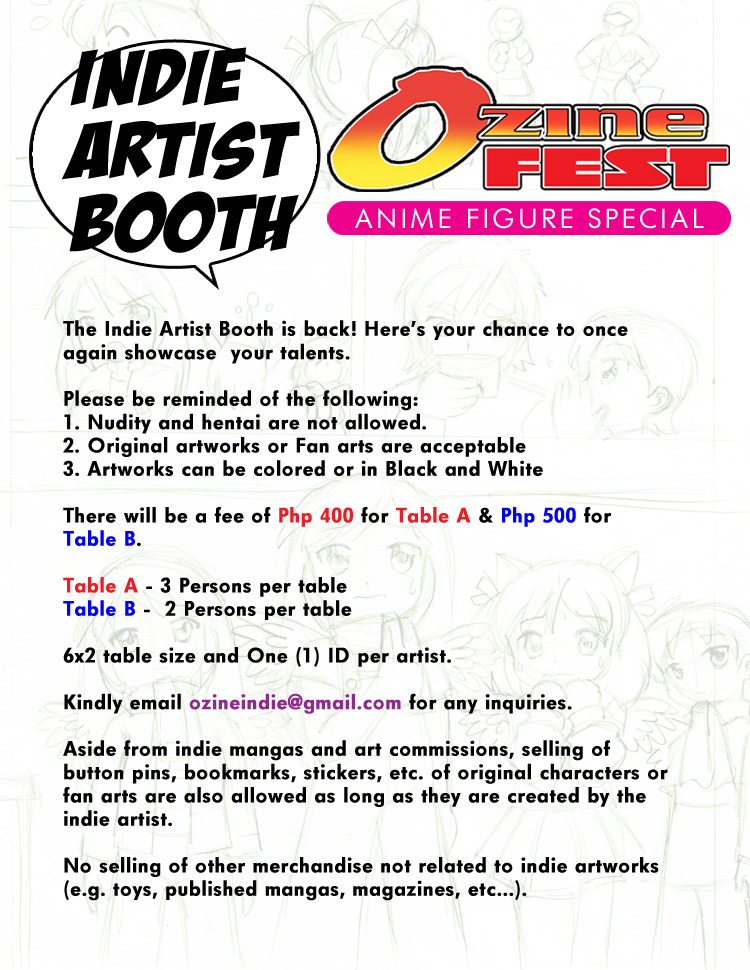 Indie Artist Booth for Dec. 28-29, 2011