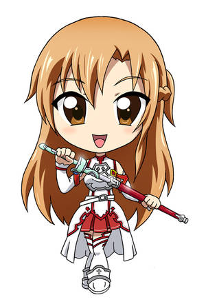 Asuna Chibi SAO by krnozine Asuna Chibi SAO by krnozine