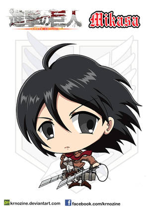 Mikasa Ackerman by krnozine Mikasa Ackerman by krnozine