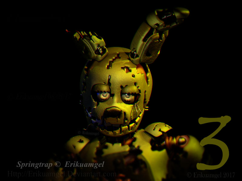 Springtrap V4 =C4d= Springtrap V4 by Erikuamgel on DeviantArt