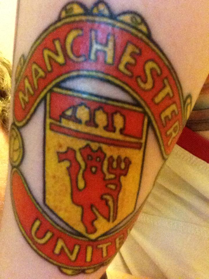 Manchester United tattoo by MrAndersIversen on DeviantArt Manchester United tattoo by MrAndersIversen on DeviantArt