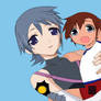 Aqua and young Sora