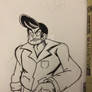 Pompadour guy doodle