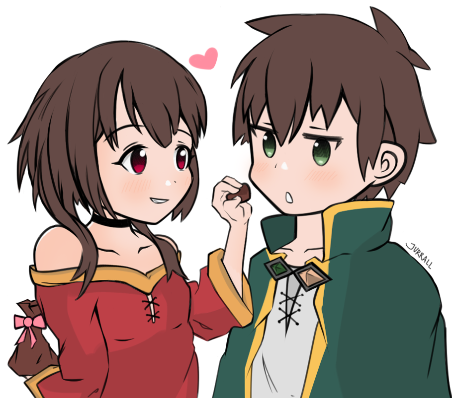 kazuma x Megumin by NorvakKK on DeviantArt