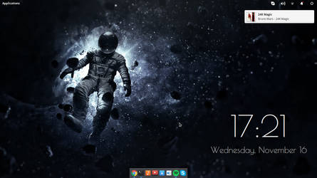 Deep Space (elementary OS Desktop)