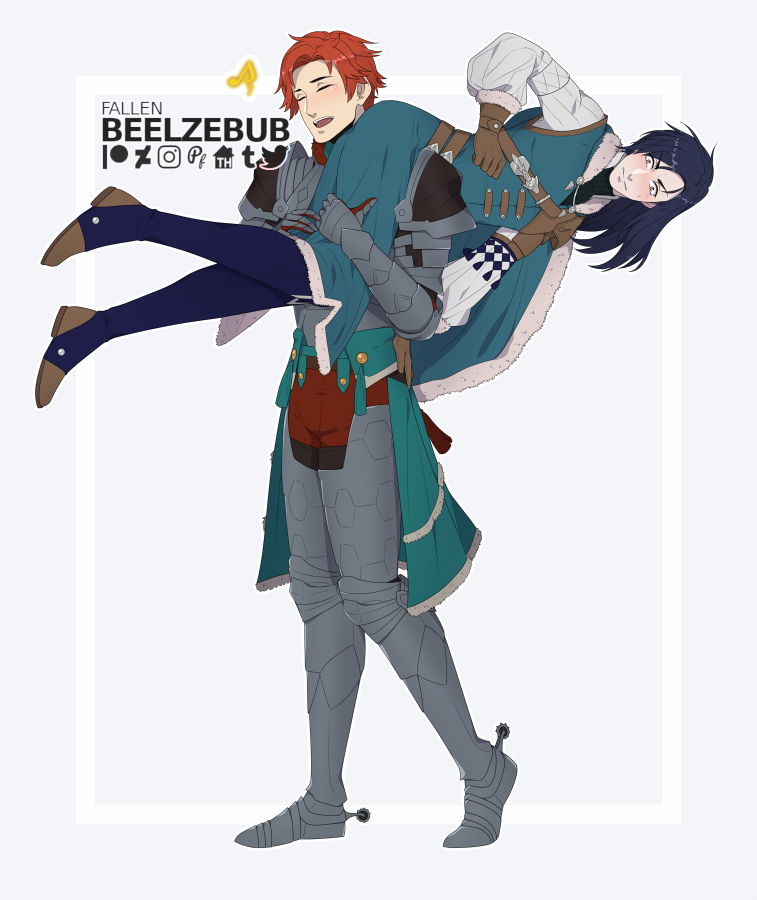 photo Fe3H Sylvain X Felix fire emblem sylvain x felix by fallen