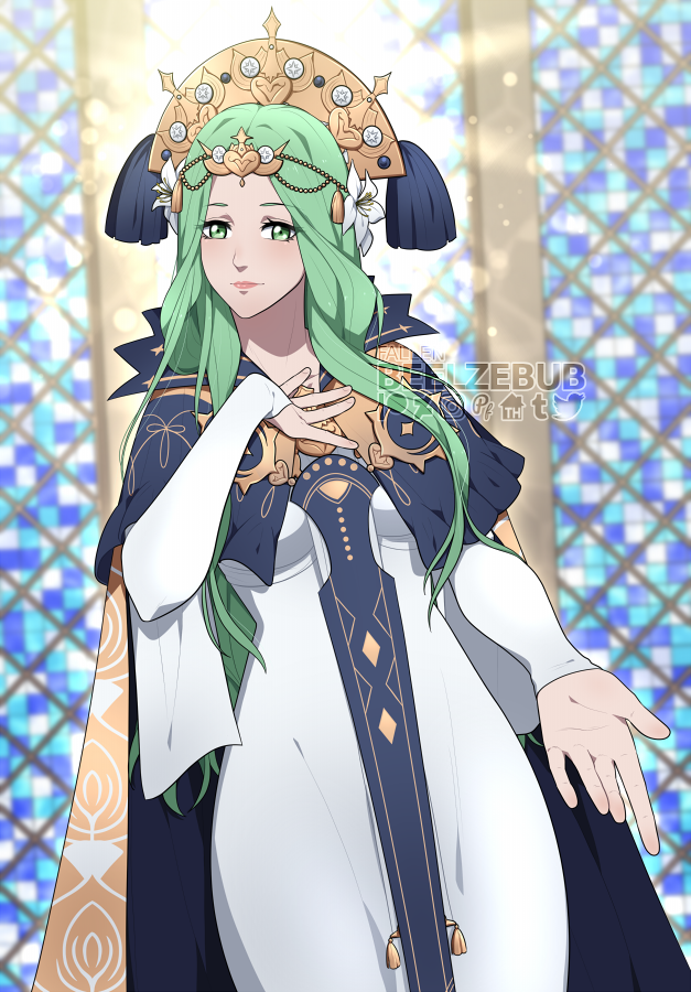 Fire Emblem: Rhea by fallenbeelzebub on DeviantArt