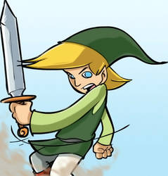 A lil' Link Doodle.