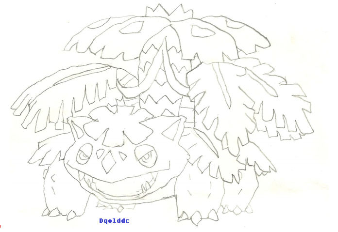 Mega Venusaur By Dgolddc On DeviantArt