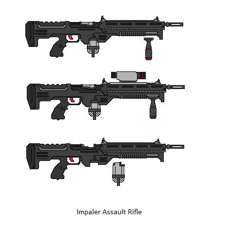 Impaler Assault Module Impaler Assault Rifle by MPG619 on DeviantArt