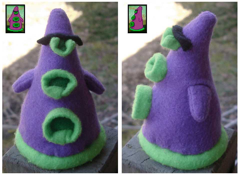 Purple Tentacle Plush