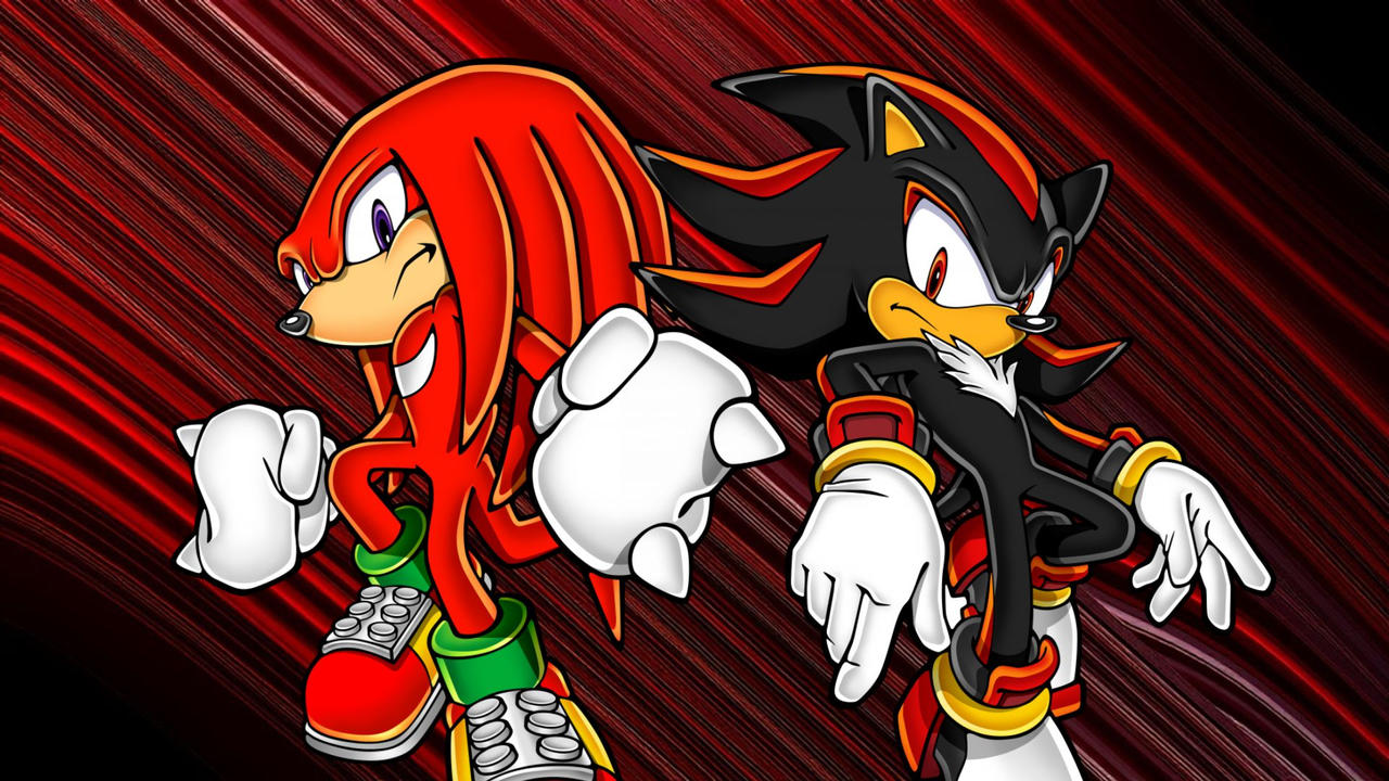 Knuckles and Shadow (1) by SonicLover82 on DeviantArt