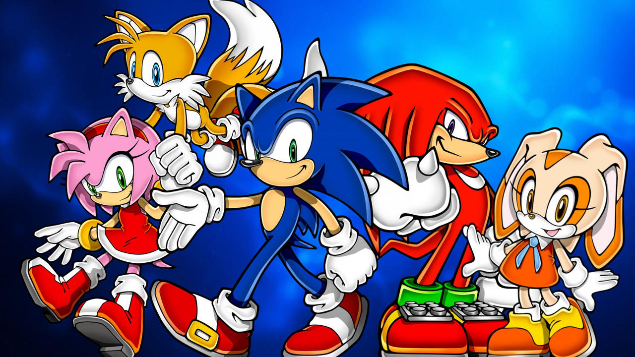 Sonic, Tails, Knuckles, Amy and Cream (1) by SonicLover82 on DeviantArt