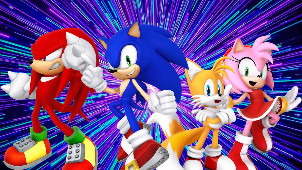 Sonic, Tails, Knuckles and Amy (4) by SonicLover82 on DeviantArt