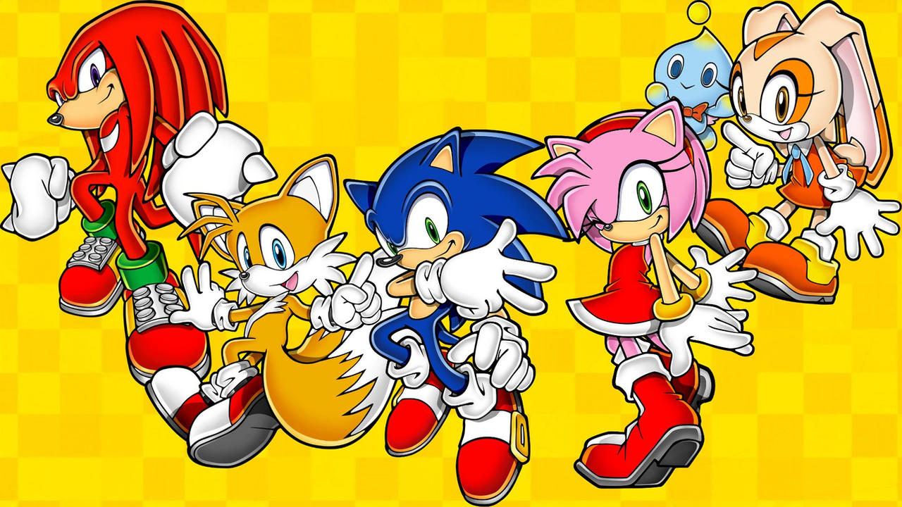 Sonic, Tails, Knuckles, Amy and Cream (3) by SonicLover82 on DeviantArt