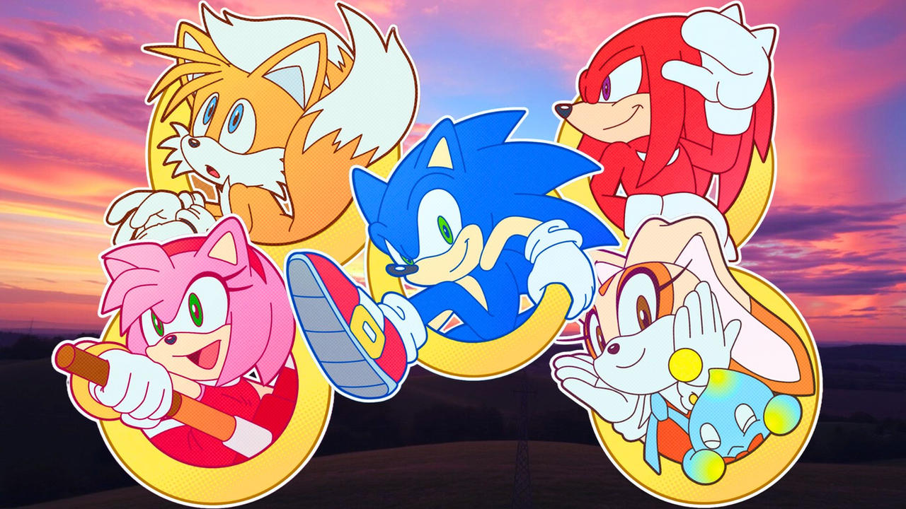 Sonic, Tails, Knuckles, Amy and Cream (4) by SonicLover82 on DeviantArt