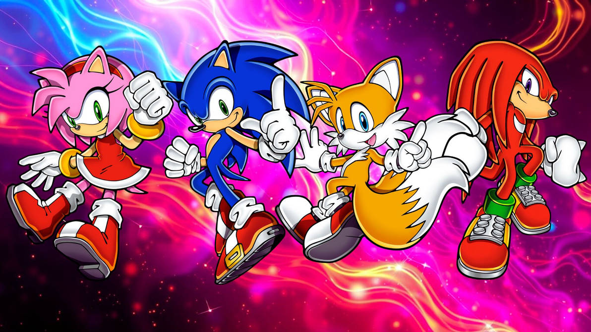 Sonic, Tails, Knuckles and Amy (6) by SonicLover82 on DeviantArt