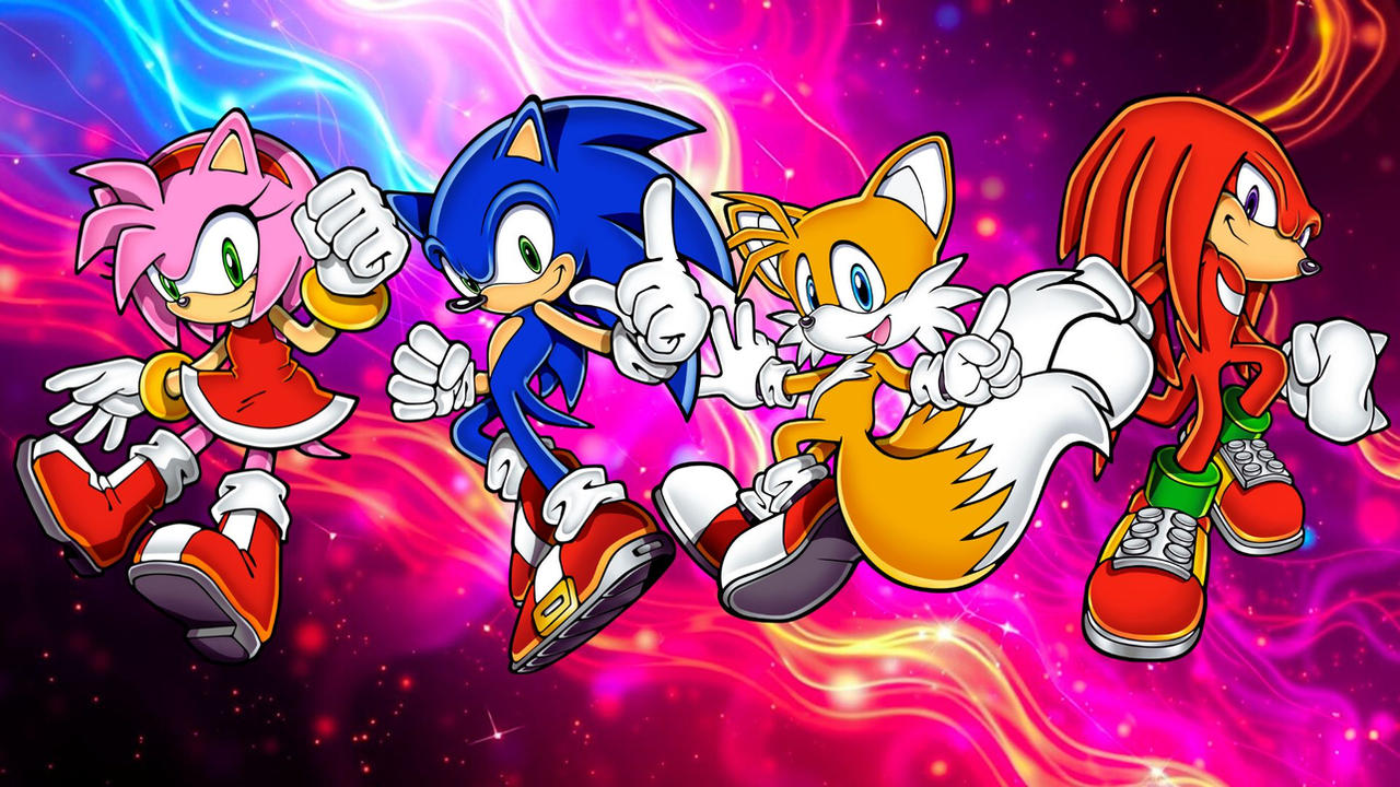 Sonic, Tails, Knuckles and Amy (6) by SonicLover82 on DeviantArt