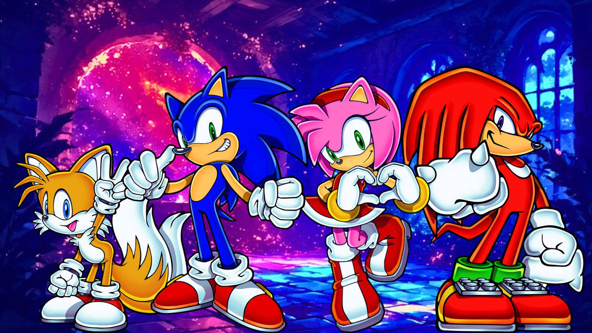 Sonic, Tails, Knuckles and Amy (12) by SonicLover82 on DeviantArt