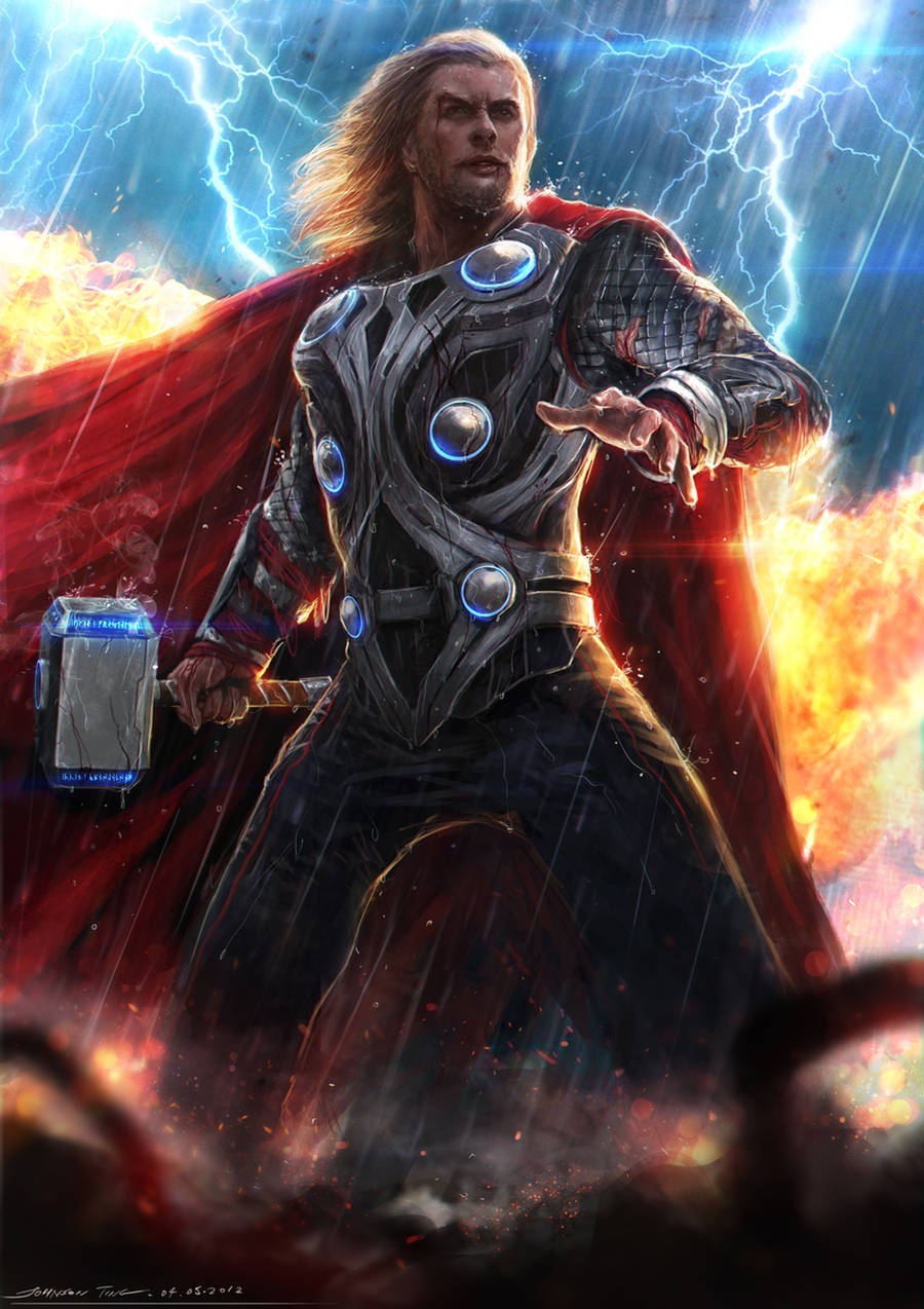 Thor - Avengers by johnsonting