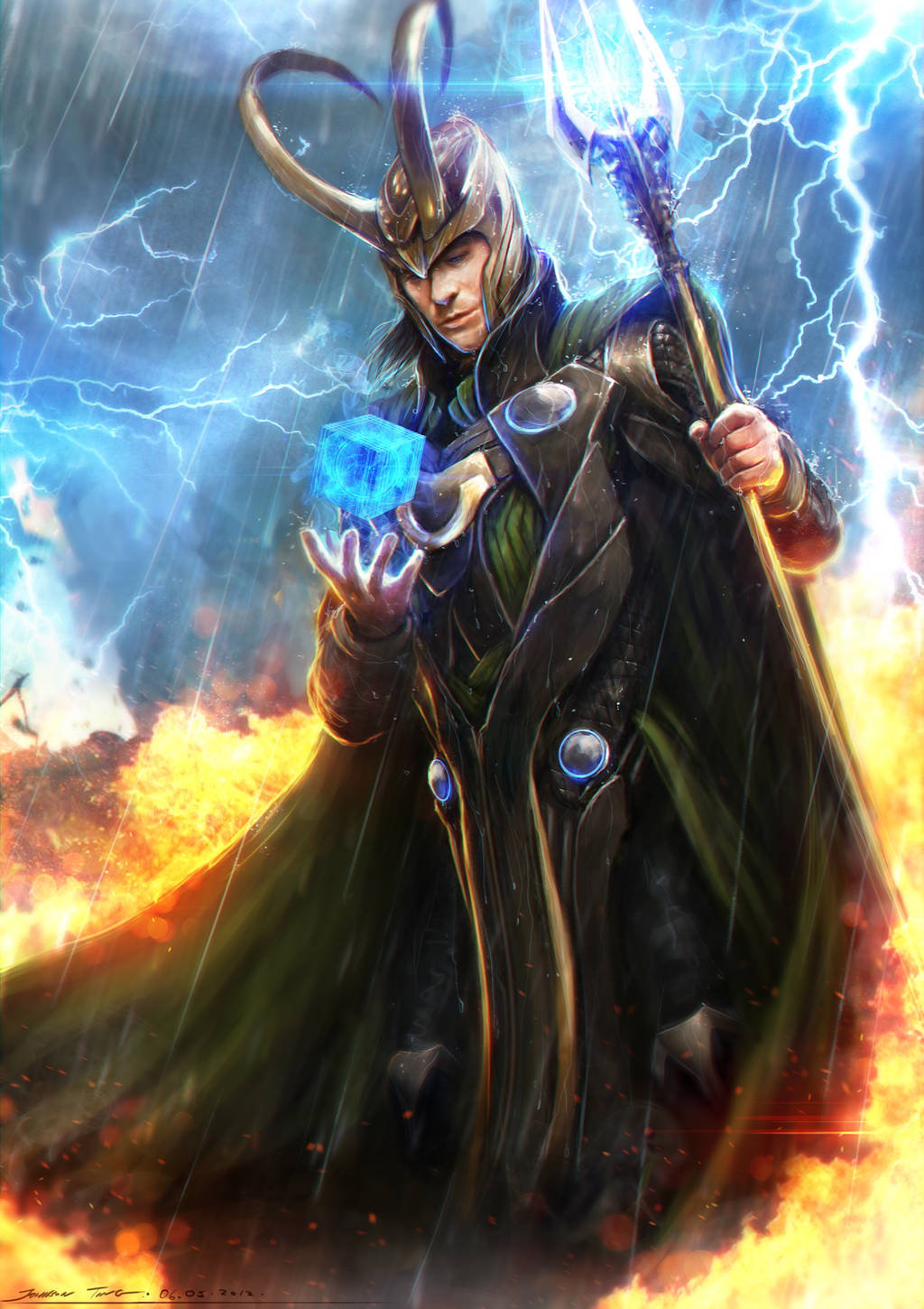 Loki - Avengers by johnsonting
