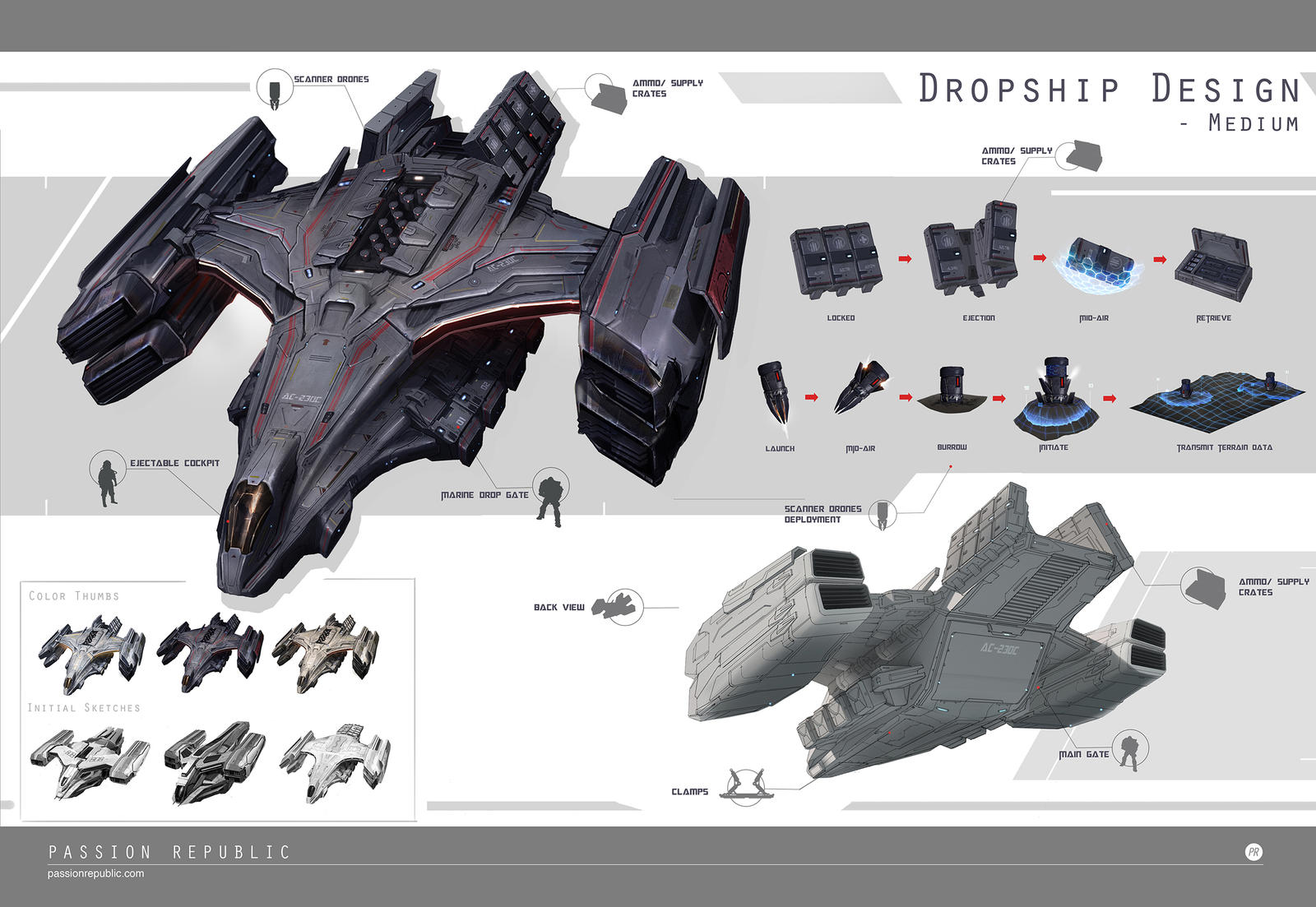 Dropships - Medium by johnsonting on DeviantArt