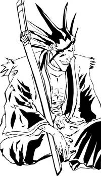 Line-art_kenpachi