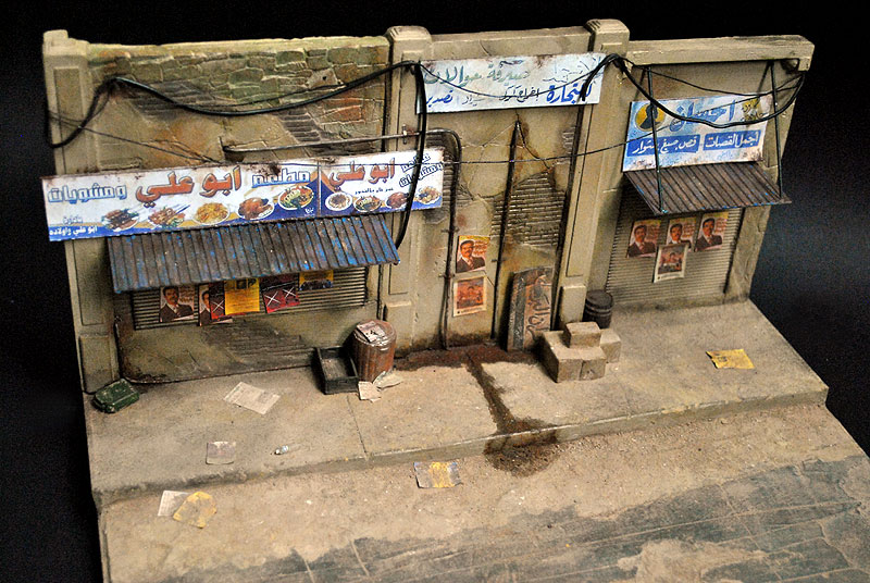 Iraqi Street Diorama