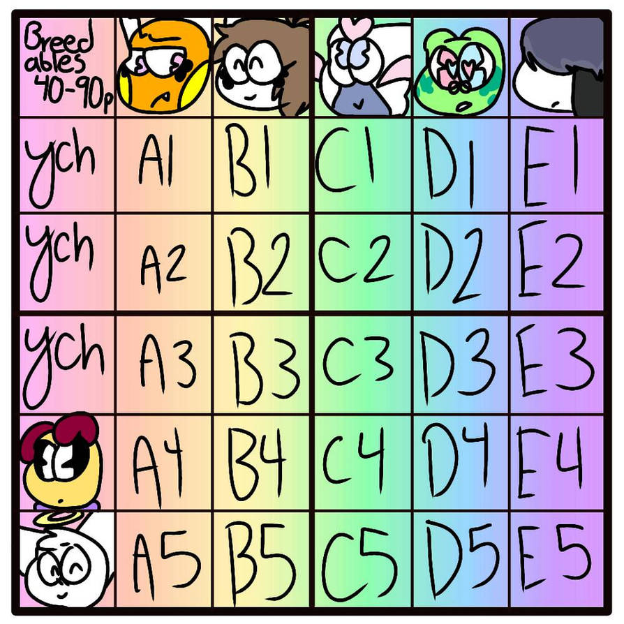 Micro Breedables Breedables by MckenaTheFurry on DeviantArt