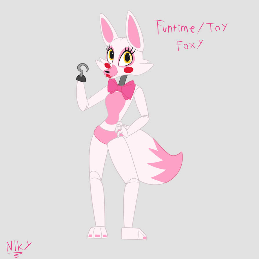 Funtime Foxy Design Funtime/toy Foxy design by NIKYYYYYYY on DeviantArt