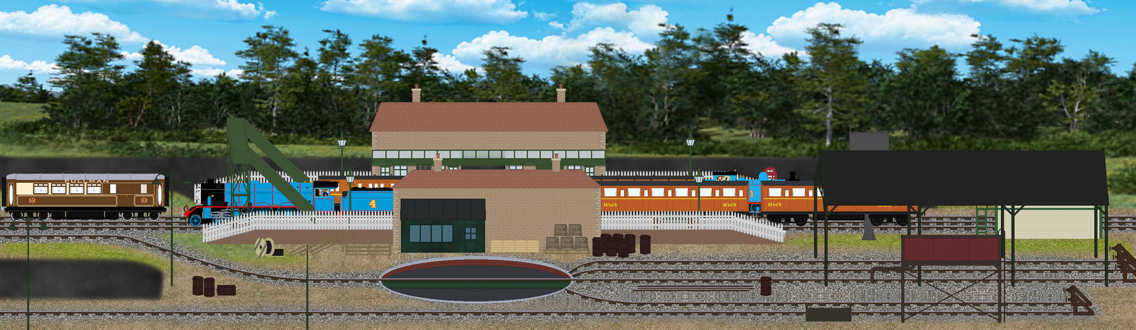 Papercraft Rws Gordon RWS Gordon and Spencer by TPO2 on DeviantArt