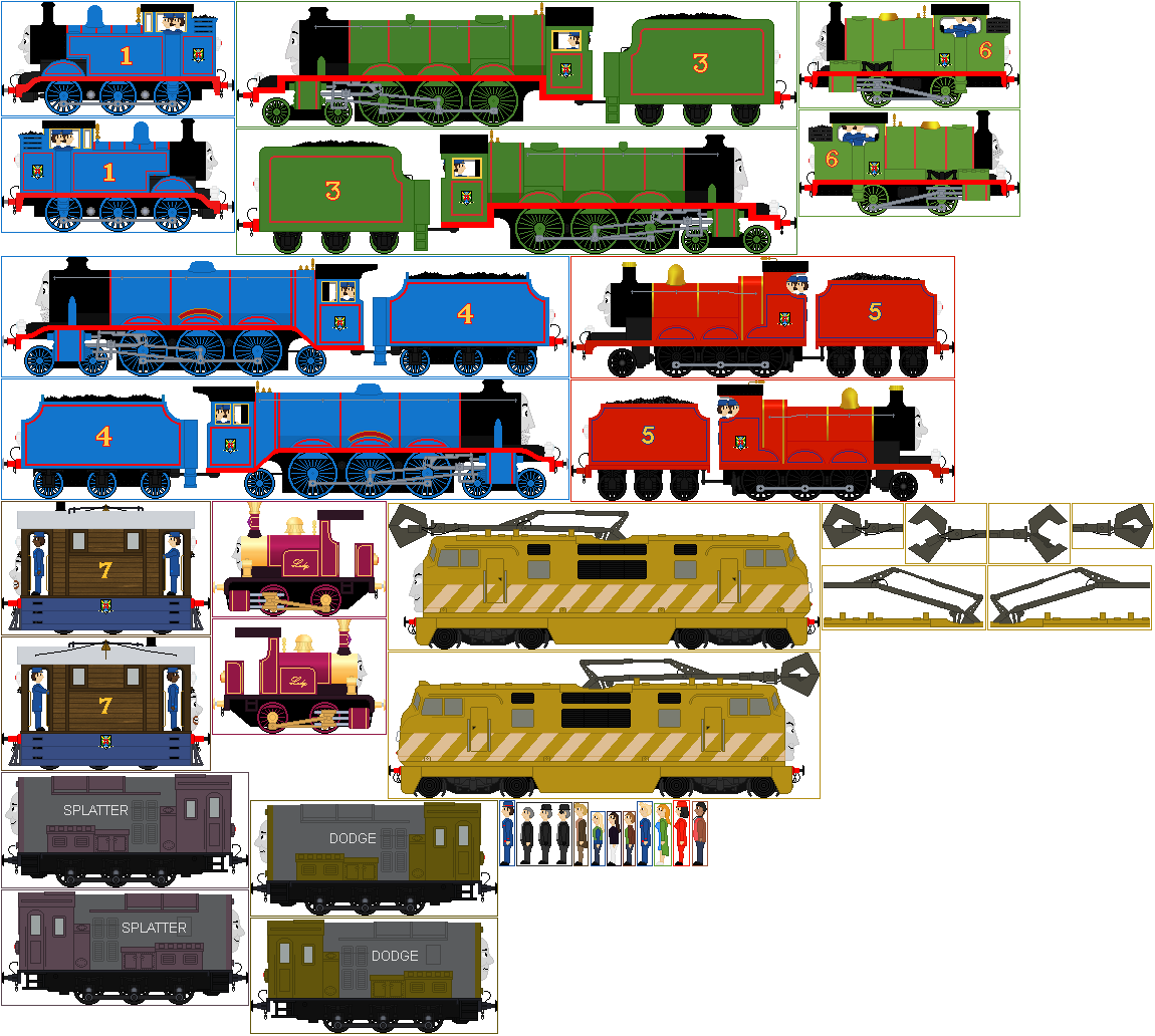 The Cast Of Thomas and The Magic Railroad by TPO2 on DeviantArt