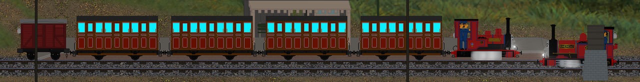 Duncan and the Grumpy Passenger by TPO2 on DeviantArt