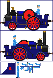 Fergus The Traction Engine V2 by TPO2 on DeviantArt