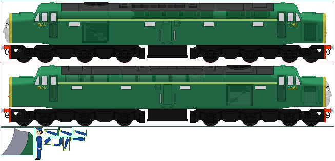D261 The Class 40 Diesel by TPO2 on DeviantArt