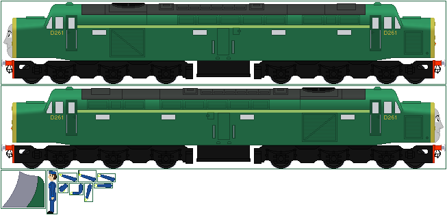 D261 The Class 40 Diesel by TPO2 on DeviantArt